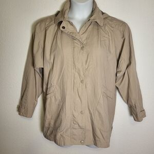 London Fog | Clipper Mist Rain Jacket size Large (see measurements for details)